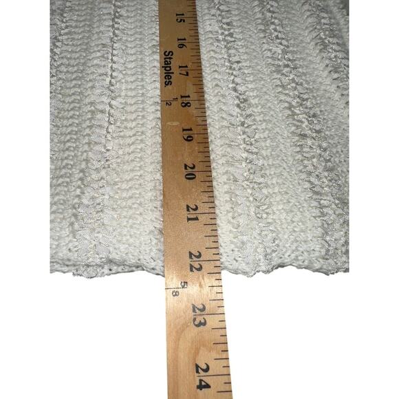 Lauren Ralph Lauren Women’s Open    Knit Sweater White L minimalist classy
Beach - Picture 7 of 7